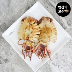 국산 구룡포 덜마른 반건조 오징어 피데기 5미 750g