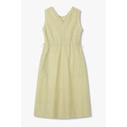 웨이스트 스트링 슬리브리스 드레스 IA15237400104