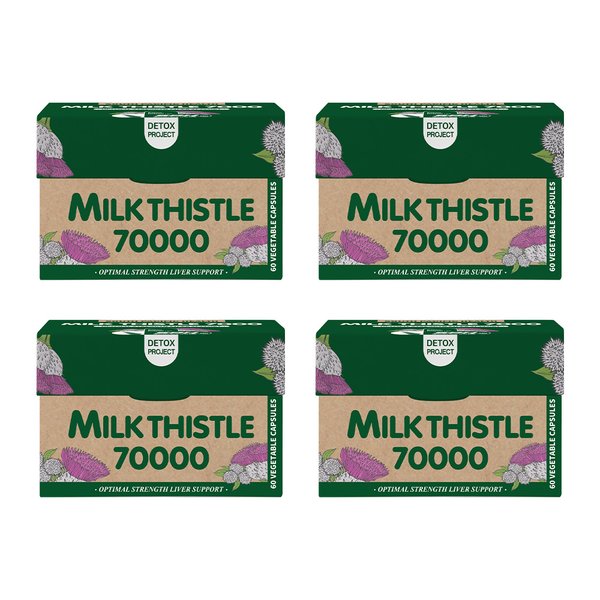 뉴질랜드 SPH 100% 퓨어 밀크 시슬 70000 60vc 4팩