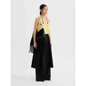 Wool Flare Long Skirt (black)_LFKAW24410BKX