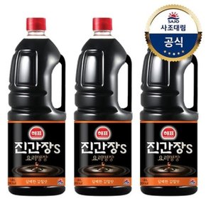 [사조대림] 해표 진간장S 요리명장 1.8L x3개