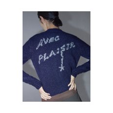 플레이시르 집업 카디건 네이비 Plaisir Zip TJ9005 navy