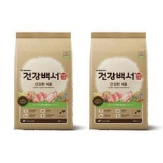 뉴트리나 건식사료 건강백서 건강한 체중 2kg x 2개 4kg