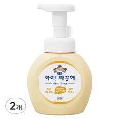 아이깨끗해 핸드워시 순 보송보송 파우더향 250ml 2개