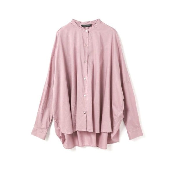 백 게더 와이드 셔츠 MZ25A3FRHS371