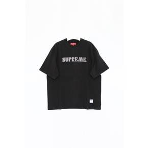 지금발송)슈프림 24SS SS24KN59 BLACK 스텐실 반팔티