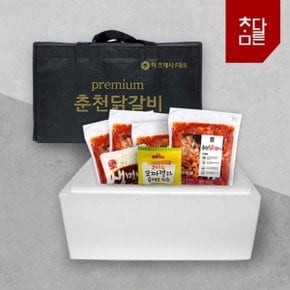 [춘천직송]참다른 순살 춘천닭갈비 선물세트(닭갈비 500g x 4팩+우동+치즈)