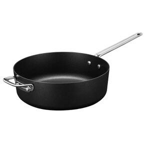 [PFOA PFOS FREE SCANPAN 30cm  5.5L TechnIQ IH 54203008 프리] (스캔 팬) 양손 냄비 블랙 직경