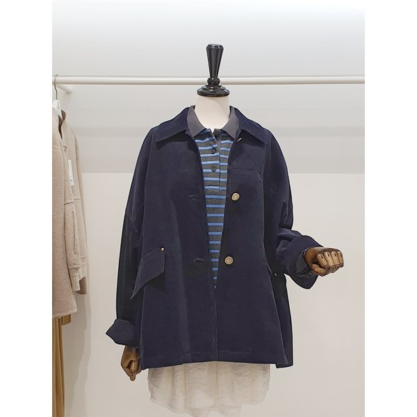 [파주점] 쥬크 주크 오버핏 셔츠형 코듀로이 자켓​ V261MSF902