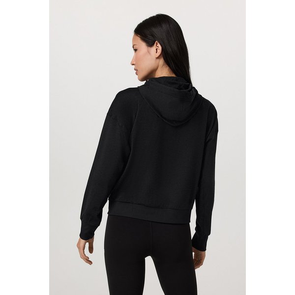 [여성] 헤일로 모던 풀오버 후디 _블랙 VR26120001000