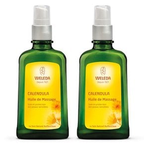 WELEDA 벨레다 센서티브 스킨 카렌듈라 마사지 오일 100ml 2개