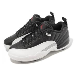 3177499 NIKE JORDAN XII LOW GOLF SHOES 나이키 조던 12 로우 골프 흑백 TA3241293