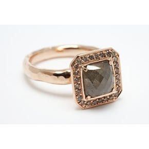 W.Square Rough Ring