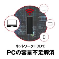 버팔로 NAS PC HDD 2TB LS210D0201G 스마트폰 태블릿 호환 네트워크 기계식 하드 디스크