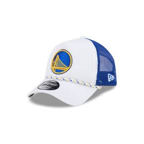 [해외] 1046831 뉴에라 모자 NBA 골든스테이트 워리어스 Court Sport 9FORTY AFrame Trucker Hat