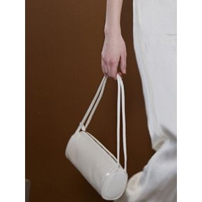 CYLINDER BAG-WHITE