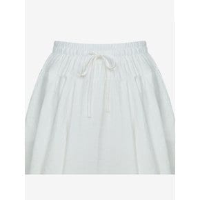 쉬폰 플레어 밴딩 스커트 (TKSAE2344)