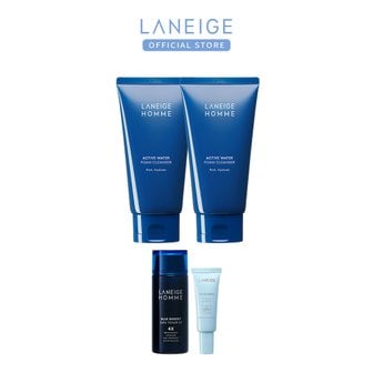 라네즈 옴므 액티브워터 폼클렌저 150g 2개 (무료배송)