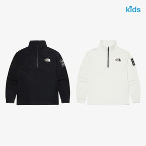 NT7LQ54 키즈 컴피 긴팔 하프 집 티