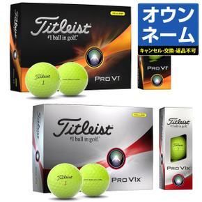 3188651 Titleist 타이틀리스트 일본 정규품 PRO V1 옐로우 V1x 옐로우 20 TA3245131