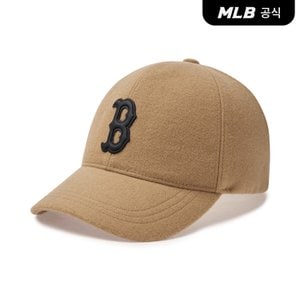 MLB [코리아공식] 베이직 울 스트럭쳐 볼캡 BOS (L.Camel)