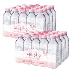 아워홈 지리산 500mlx40병 핑크 에디션 생수 샘물