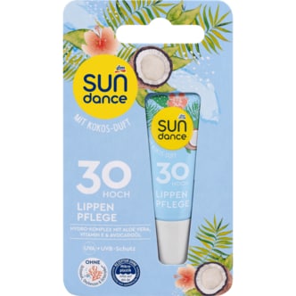  독일 디엠 선댄스 SUNDANCE 립 케어 튜브 코코넛 SPF 30 10ml