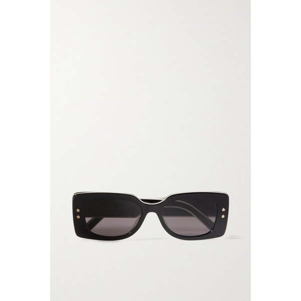 디올 Diorpacific S1u Square-frame Acetate Sunglasses 블랙 1647597289085442