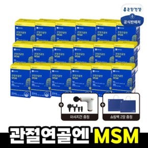 관절연골엔 MSM 18박스에 추가구성 마사지건