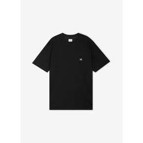 남성 백 고글 프린팅 블랙 반팔티 18CMTS030A 005100W 999