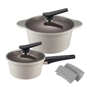 온드 FULL IH 냄비 2P SET (18cm+24cm)