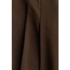벨티드 테일러드 팬츠 다크 브라운 1359521002