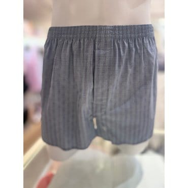 barbara 바바라 순면 잔체크 남자 트렁크 팬티 AMT4410T