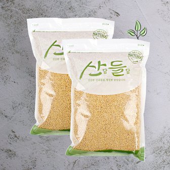 예찬愛 [산담들담] 우리잡곡 찰기장1kgx2팩(2kg)