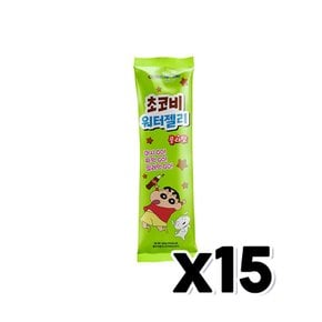 초코비 워터젤리 콜라맛 젤리간식 140g x 15개