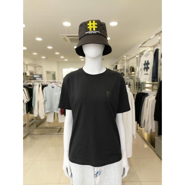 [여주점] 우먼즈 스프레이 해시태그 티셔츠BA252TS510_BK
