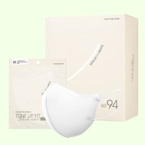 참존 톤업핏 블랙라벨 라이트 KF94 마스크 중형 오픈 화이트 100매 ~13시 주문 오늘 발송
