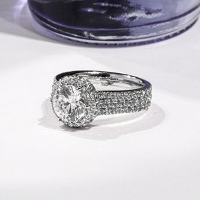 3캐럿 랩 그로운 다이아몬드 반지 IGI 결혼 최고급 올리비아 엄마 생일 선물 기념일