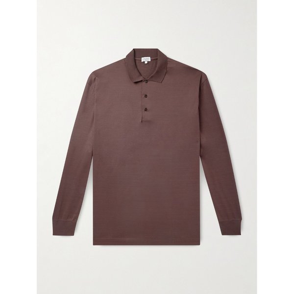 샤르베 코튼 새틴 폴로 셔츠 46376663163146431