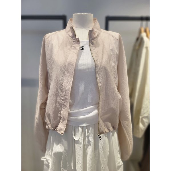 [여주점] 셔링 소매 스트링 집업 점퍼(SAJPC3631)