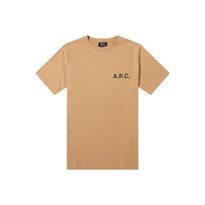 [국내배송] A.P.C. 아페쎄 다니엘 로고 반팔 티셔츠 (베이지) COELH H26026 BAA