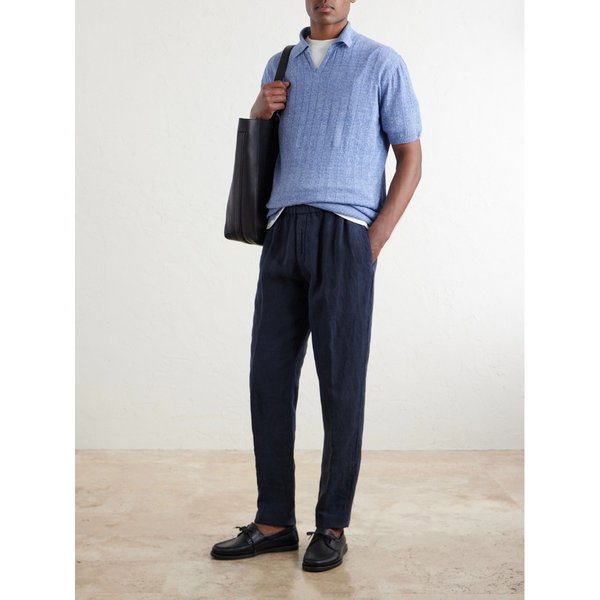 테이퍼드 리넨 팬츠 46376663163084331
