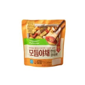 모듬야채 한개장아찌 300G (냉장)