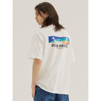 원더플레이스 [오션퍼시픽] 남녀공용 OCEAN SHOOTING STAR DAY&NIGHT T-SHIRT [12 COLOR]