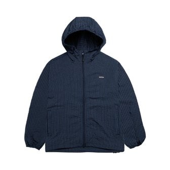 세인트페인 SP 링클 체크 바람막이 블루