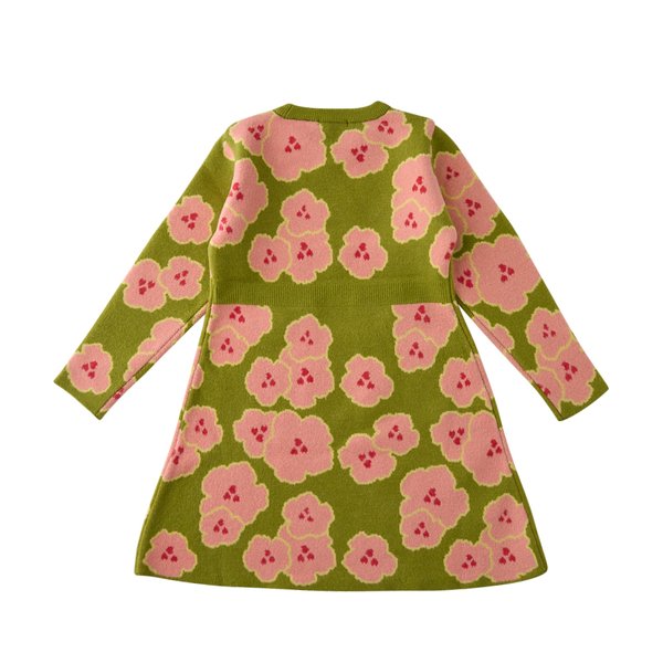 [여주점] 테일스쿱  -  울혼방플라워드레스  74C1440201