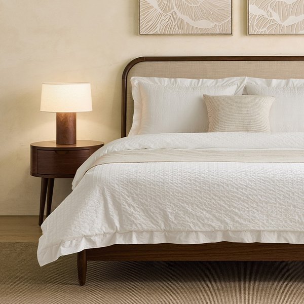 엘라 60수 고밀도워싱면 도비차렵이불 K