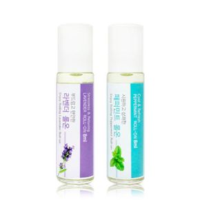 THS 더허브샵 아로마 롤온 8ml 4종택1