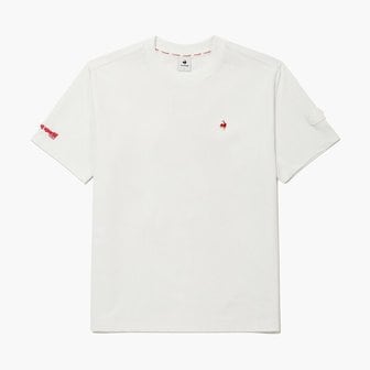 르꼬끄골프 [여주점] 남성 라운드넥 그래픽 티셔츠 GR121MRS21 WHTE