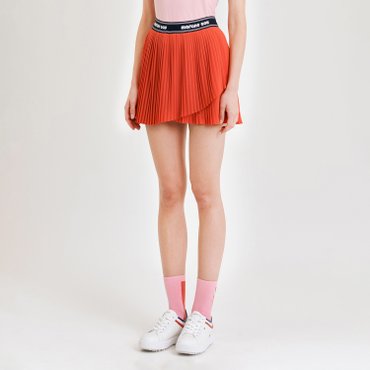 MARTINE GOLF [정상가 298000원]여성 밴딩 플리츠 큐롯 오렌지 (QW0DCU20266)
